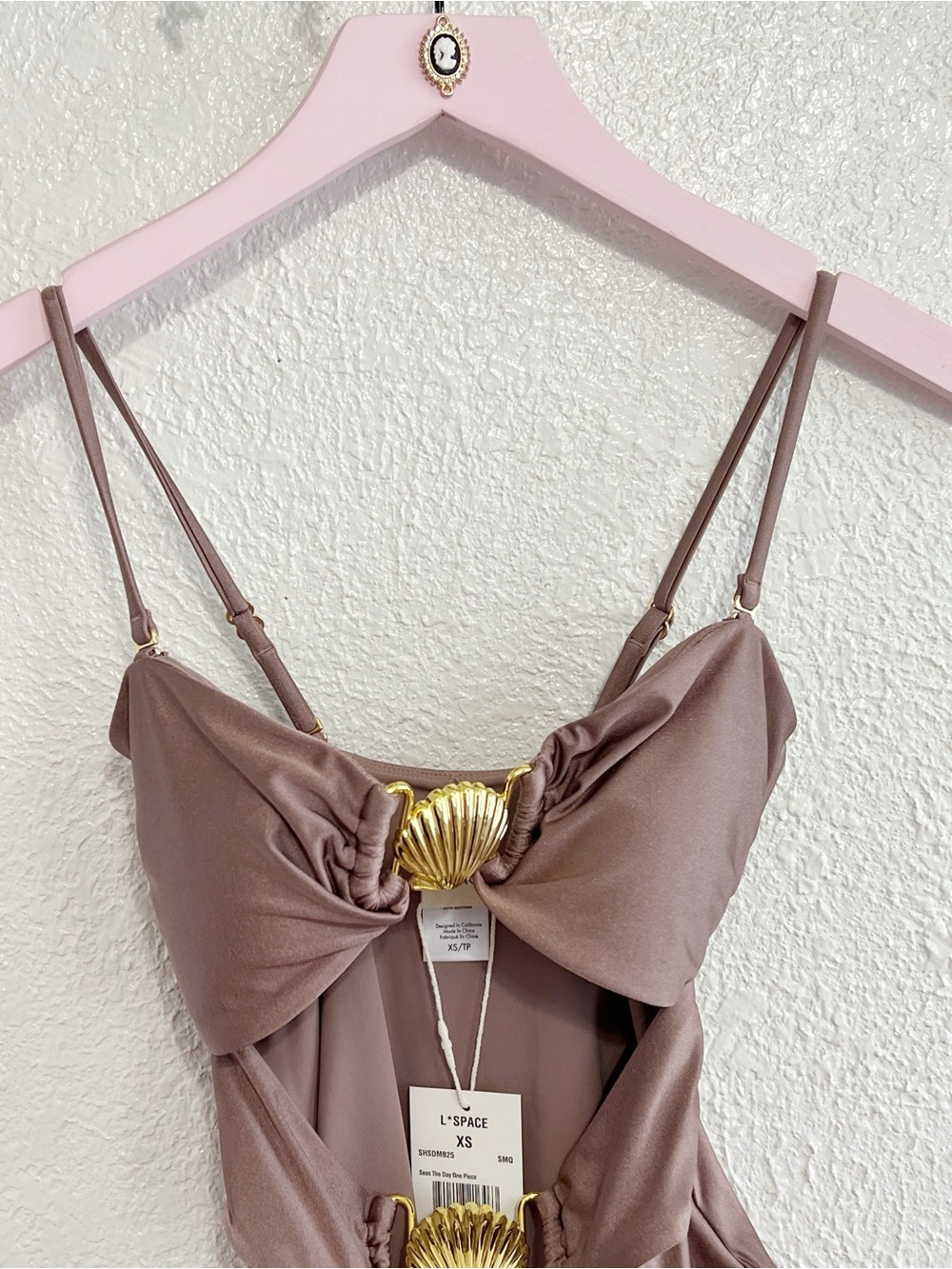NWT L*Space Seas the Day Cutout One-Piece Swimsuit - Picture 6 of 14